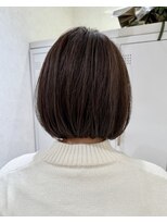 クレア 上大岡(CREA)&nbsp;白髪ぼかしハイライト縮毛矯正ダブルカラー髪質改善30代40代50代