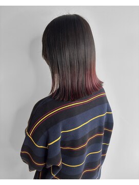 ヘアーメイク ラグズ(Hair Make Luxtz) ピンクレッド/プレイングカラー/デザインカラー似合わせカット