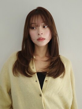 シエル バイ ケンジ 登戸 生田(CIEL by KENJE) 面長さん向けくびれレイヤー/小顔ロング生田