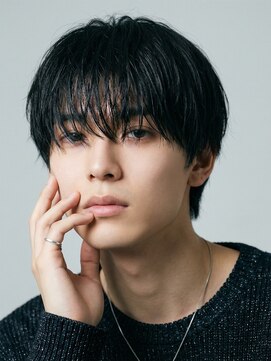 クラン(clan) ニュアンスパーマ、MEN’S HAIR 、刈り上げセンターパート