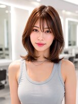 ルービック 高槻(Rubik's) 大人かわいい外ハネレイヤーミディアム