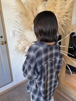 ソラ 京都桂川店(SORA.)&nbsp;大人可愛い◎切りっぱなしボブ×水素トリートメント