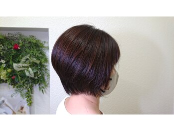 マックスパーム(max Perm)の写真/【選べるカラー】《カット＋カラー￥7700》ハーブカラーや和漢など低刺激で頭皮に優しいカラーが充実◎