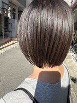 スエード(suede)&nbsp;タッセル　ボブ　切りっぱなし