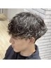 【新規】メンズカット＋ツイストスパイラル/波巻きパーマ￥10000