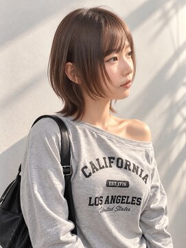 ヴェイン 渋谷(vain) ミディアムレイヤーボブ