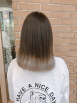 サロンドミルク 原宿(salon de MiLK)&nbsp;グレージュ＆ホワイトアッシュ