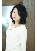 黒髪+アレンジ+ツヤ＝フェロ女子【Sofa仙台/髪質改善/oggiotto】