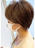 20代30代40代大人ノーブルひし形小顔ショートボブ