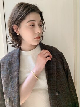 ロンド パルティール 大宮(Lond partir) 【紺野紘三】ミディアムボブ×くすみカラー　@lond_kozo