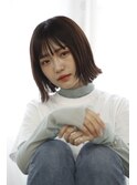 シースルーバング×外ハネボブ