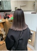 #黒髪#ボブルフ#ネビージュ#小顔#ワンレン