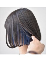 サロン ド リバティ(SALON DE LIBERTY)&nbsp;インナーカラー☆ブルー