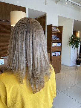 アレーズ ヘアー プロデュース(al'aise hair produce) 透明感ラベンダーベージュ