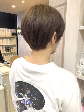 キャアリー(Caary) 福山美容室caary似合わせカット　スッキリショート