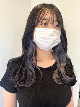 ツキ 横浜店(tuki) インナーカラーケアブリーチイヤリングカラーハイライトレイヤー