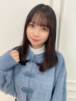 ランド 原宿表参道(LAND)&nbsp;髪質改善/ヘルシースタイル/前髪カット/ショコラアッシュ