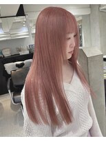 シーン(seen)&nbsp;★ピンクベージュ_姫カット★