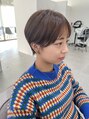 アグ ヘアー アトレ 宮崎フェニックスガーデン店(Agu hair attrait) ショートでカッコよく、可愛く、立体感のあるカット、カラー得意