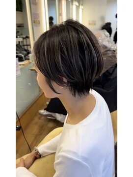 クレア 茅ヶ崎(CREA) ハンサムショート×コントラスト