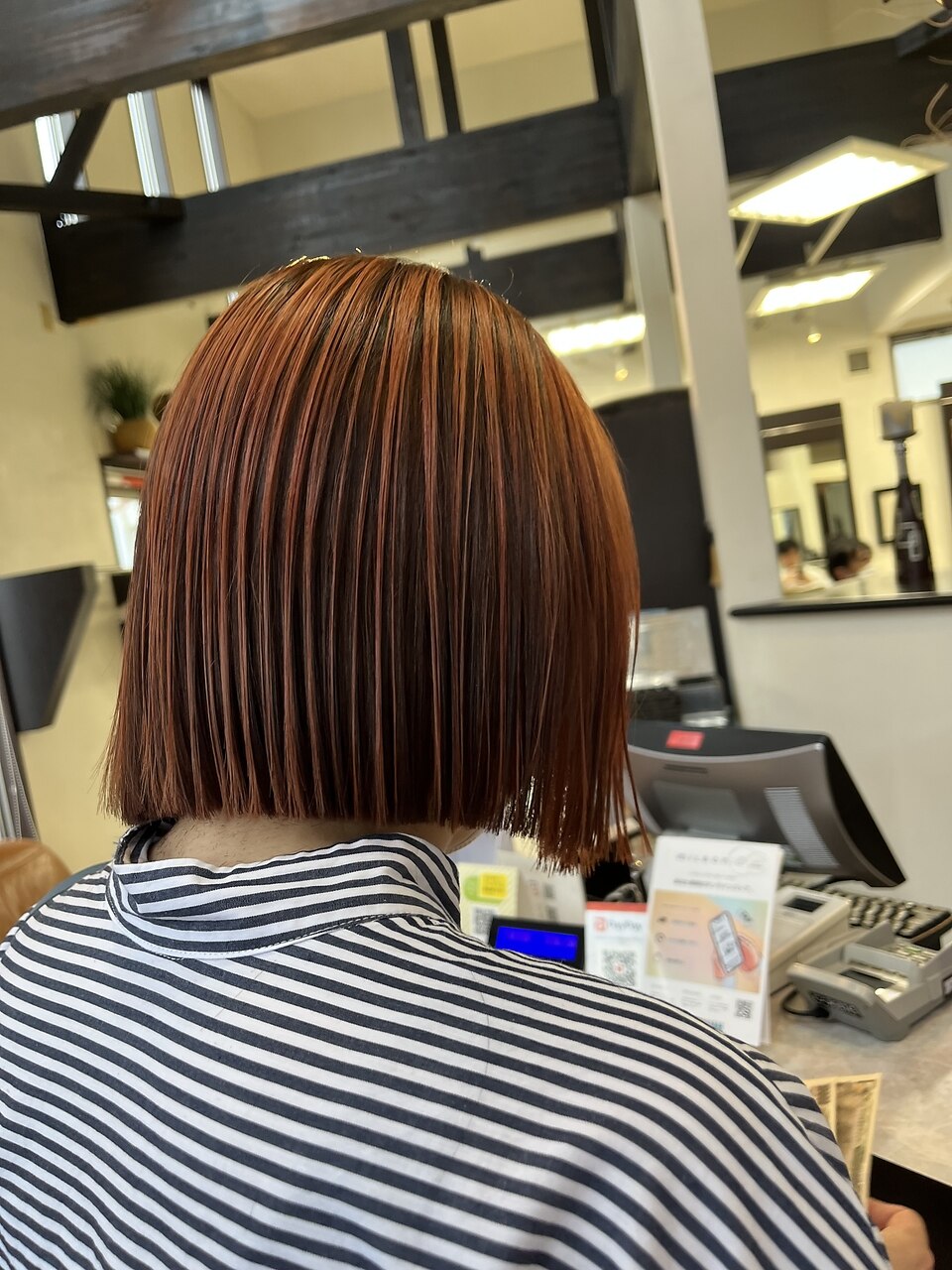 バーコードカラー オレンジカラー】：L183044158｜コレットヘア