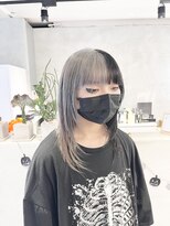 ファイブバイジエクト 堀江(FIVE by The Ect) シルバー×ブラック ツートンカラー