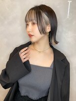 トルネード(TORNADO)&nbsp;インナーカラー 切りっぱなしボブ似合わせカット M20240127