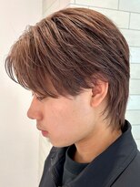 オーシャントーキョーセンダイ(OCEAN TOKYO SENDAI) コンマヘアニュアンスセンターパートマッシュウルフツーブロック