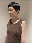 【祐加子】耳出しショート