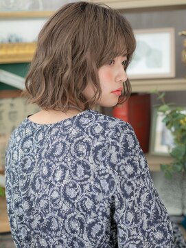 カバーヘアアンドスパ ブリス 浦和(COVER HAIR&SPA bliss) ゆるふわくびれボブ前下がり小顔前髪カールh3浦和20代30代40代