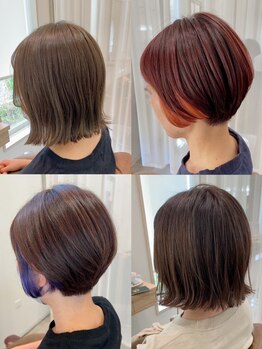 モニョヘアー(monyo hair)の写真/【江南区】頑張るママをヘアで元気に！ご自宅でのセットが楽ちんなスタイルをご提案♪