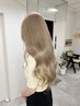 【まるでトリートメントをしたような手触りに☆】　ケアカラー　￥9900～