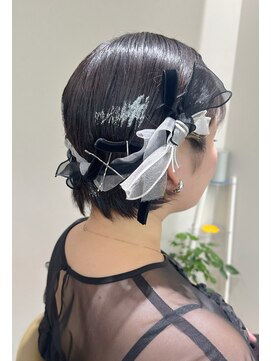 クウ(cuu) およばれヘアアレンジ☆