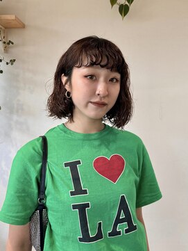 ゼスト 中野店(ZEST) 【zest中野/セイラ】ゆるっとカワイイボブパーマ