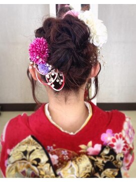 ロンズオーラ(RON'Z AURA) 着物ヘア