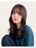 カット+透明感カラー+オージュア4StepTr [顔周り/前髪カット/韓国]