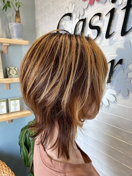 カシータ フロル 尾張旭店(Casita flor) ウルフカット