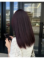 サニーズ(SUNNY'S by CONKS)&nbsp;ブリーチなしワインレッド