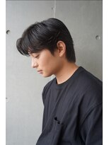 毛流れセンターパート