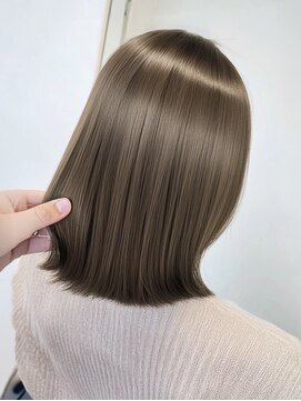 トーン(TONE) カーキベージュ/髪質改善カラー