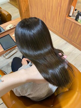 ソワン ドゥ ブレス エルネ 立花店(soin de brace elne) 艶髪オリーブブラウン