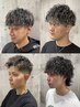 【上原限定クーポン】カット＋似合わせパーマ＋ハイライト（メッシュ）カラー