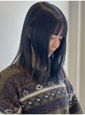 学生にも大人気ブルーブラックカラー