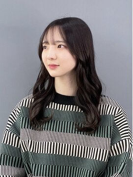 ヘアーメイク ミューズ 二条店(Hair make MUSE) 韓国ヘア 透明感カラー 顔まわりカット