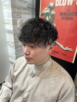ハルクファースト 札幌(HRK 1st.) ツイストスパイラルパーマ/札幌メンズショート/札幌メンズパーマ