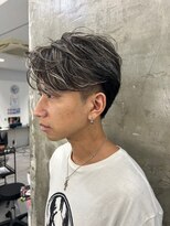 メンズサロン キング 梅田店(Men’s salon K!ng)&nbsp;波巻きツイストスパイラルパーマ/フェザーパーマ/眉毛/メンズ
