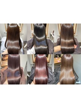 大人女性の髪のお悩みに寄り添い、一人一人のライフスタイルに合わせてご提案＊［髪質改善トリートメント］