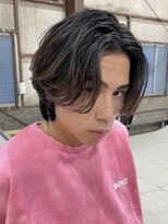 フィフス 栄(fifth)&nbsp;名古屋栄センターパートニュアンスパーマウルフヘアミディアム