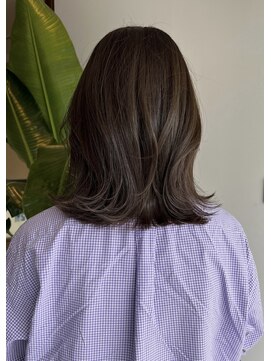 美容室 アイディー i-dee オリーブ×大人ミディアム