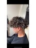 【men's】メンズカット+フェード+パーマ+トリートメント　　村上伊吹指名